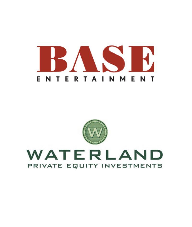BASE Entertainment and Waterland Logos